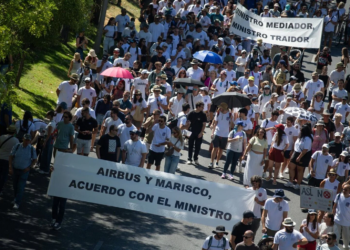 Los trabajadores de Airbus se movilizan en Madrid y reclaman una negociación real