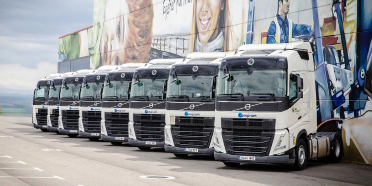 Nou Transport incorpora 50 camiones Volvo para ampliar su flota