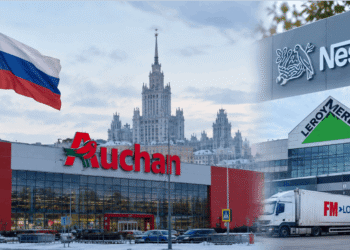 Rusia toma el control temporal de los activos de Nestlé, Auchan y Leroy Merlin