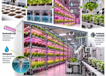 Una granja robotizada en Noruega consigue que sus lechugas duren hasta 12 semanas