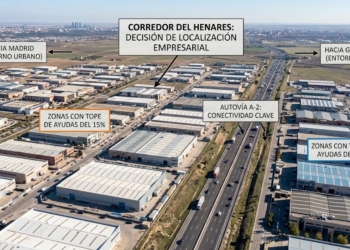 Invertir en Guadalajara o en el Corredor de Madrid: hasta un 30% frente al 15% en ayudas regionales