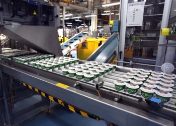 Danone eleva sus ventas un 5,2% hasta 7.233 millones en el tercer trimestre