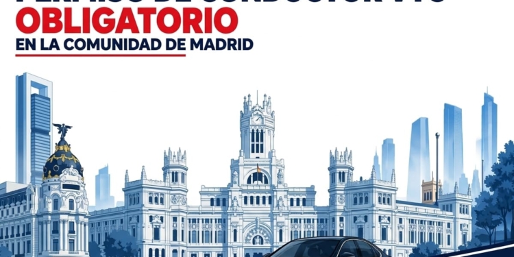 El permiso VTC es obligatorio en Madrid desde octubre: requisitos y claves para los conductores
